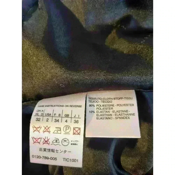 Max Mara Black Two Piece Blazer And Sleeveless Belted Dress U.S Size 2. - Picture 9 of 10